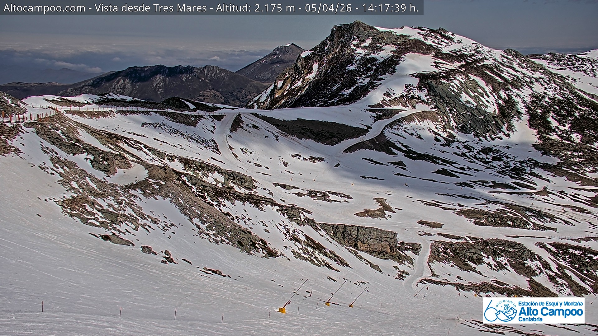 Webcam en Tres Mares (2.125 m.)