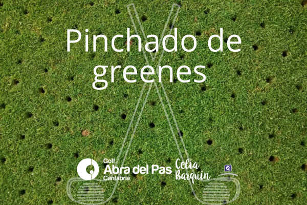 Pinchado de greenes y antegreenes en Abra del Pas