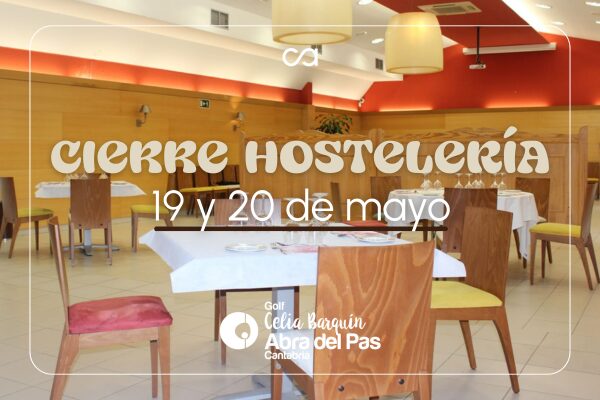 La hostelería del campo de golf Celia Barquín Abra del Pas cierra temporalmente