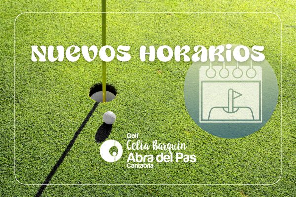 Celia Barquín Abra del Pas modifica sus horarios