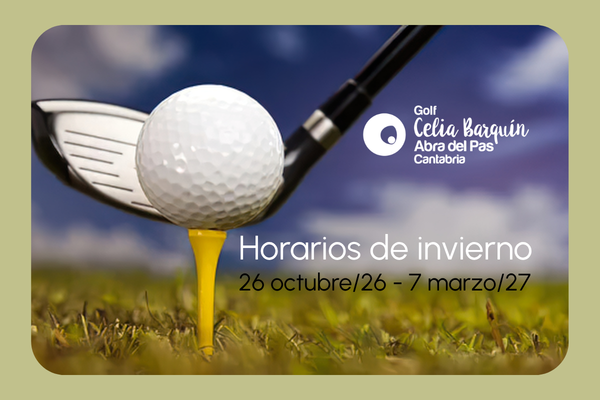 Horarios de otoño-invierno en Celia Barquín Abra del Pas